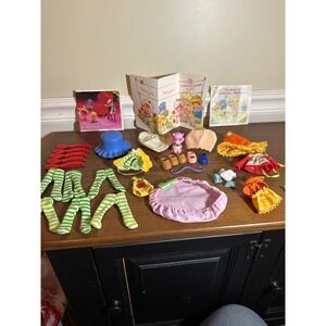 Vintage Strawberry Shortcake Doll Clothes Accessories Lot Kenner 80s
